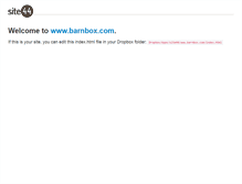 Tablet Screenshot of barnbox.com